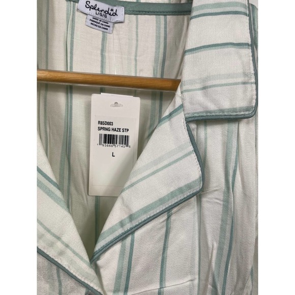 Splendid Notch Collar PJ Set Size L - Picture 5 of 11